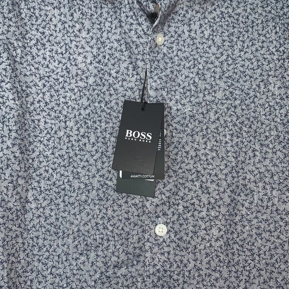 Hugo Boss Slim Fit Button-Up Shirt - Picture 4 of 5